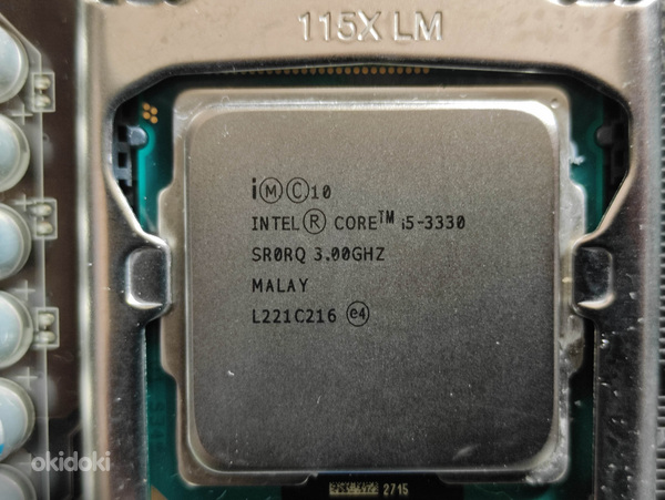 MSI B75MA-P45, I5-3330, DDR3 8 Гб , лицензия (фото #2)