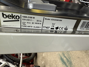 Nõudepesumasin Beko A++ (6 foto / 6)