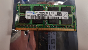 DDR3 4Gb SAMSUNG (1333MHz SO-DIMM) (1 foto / 1)