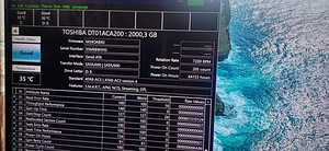 2 TB HDD TOSHIBA DT01ACA200 (1 foto / 3)
