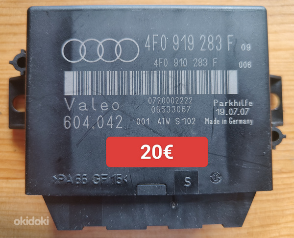 Audi A6 C6 parkimisabi plokk