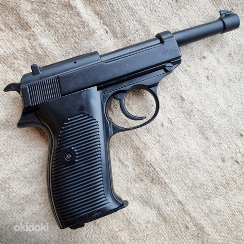 Стартовый пистолет БРУНИ-1200 Р38 8мм П.А.К. (реплика Walther P38) (фото #2)