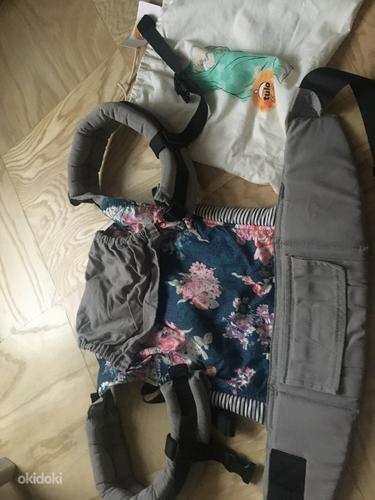 В комплекте стандартная переноска для ребенка, сумка на живот (фото #1)
