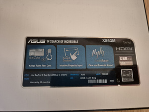 Müüa 3 Asus sülearvutit Mudelid: K53S, X553M, E402M. (5 foto / 6)