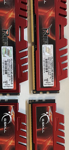 Operatiiv mälu DDR3, 2200mhz, 2GBx4tk, CL9, töötab duona (1 foto / 1)