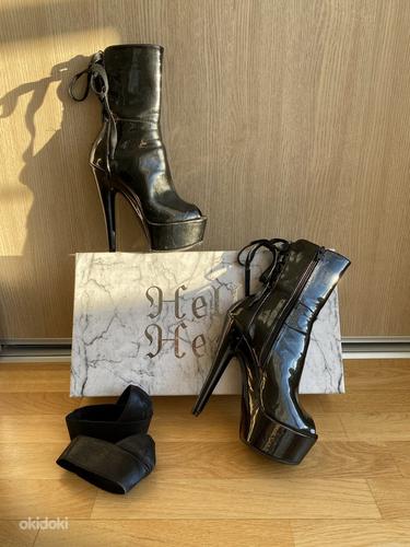 Ботинки для танцев на шесте hella Heels+защитные кожухи UK3/ (фото #7)