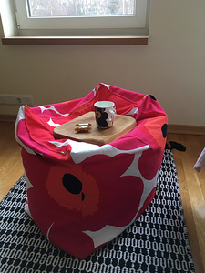 Marimekko kangast kott-tool / kotttool (6 foto / 6)