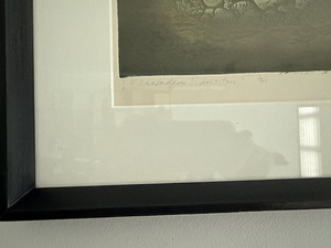 Eesti kunst Gita Teearu graafika Vana sadam (2 foto / 4)