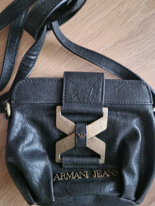 Peaaegu Uus Ehtne nahk käekott ARMANI JEANS (1 foto / 4)