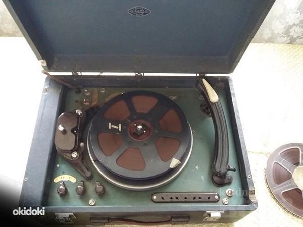 Elfa 6. Grammofon+lintmakk 1955 a. (foto #1)