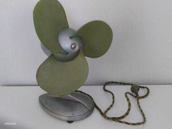 Настольный вентилятор 50-х годов (фото #2)