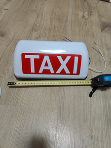 Takso plafoon taxi suur magnetiga valgustiga (4 foto / 4)