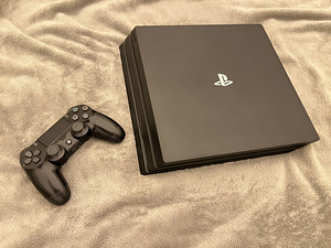 PlayStation 4 Pro 1 TB SSD, hooldatud 2025 (1 foto / 2)