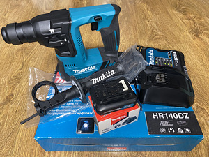 Uue akupuurvasara komplekt Makita HR140DZ + 2 KINGITUST! (1 foto / 7)
