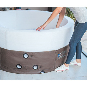 Soojendusega mullivann NetSpa Vita Premium Ø184 cm x 73 cm (6 foto / 7)