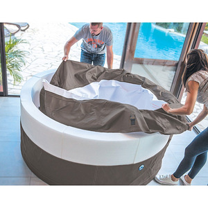 Soojendusega mullivann NetSpa Vita Premium Ø184 cm x 73 cm (7 foto / 7)