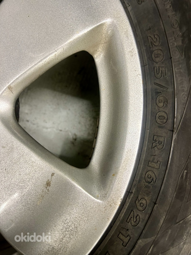 Mercedes w211 диски и шипованная резина+болты (фото #7)