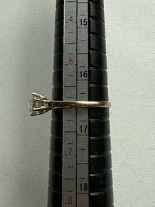 Kuld sõrmus loodusliku teemantidega 0.61ct!!! (4 foto / 10)