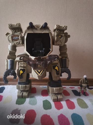 CHAP MEI hiiglaslik exobot mängukomplekt poistele. Sõjavägi (foto #3)