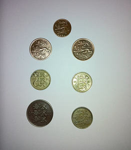 Монеты периода eW