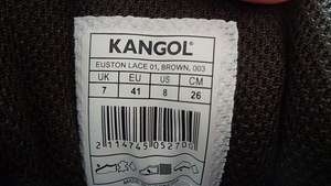 Kangol Euston(Англия)100%кожа.Р.41.Стелька 26 см. (10 фото из 10)