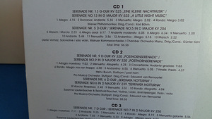 J.S.BACH ja W.A.MOZART 3-cd-sets.UUED. (10 foto / 10)