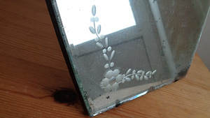 Vintage lauapeegel - 1950-ndad. (7 foto / 10)