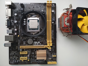 Asus H81M-K + i5-4430 (1 foto / 3)