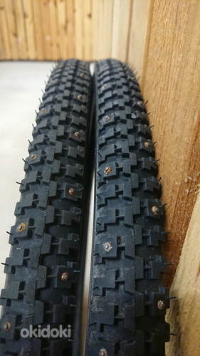 Велосипедные шипованные шины/зимние шины 27,5 дюйма (фото #1)