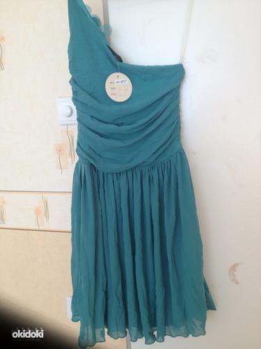 Зеленое платье, размер S (фото #2)