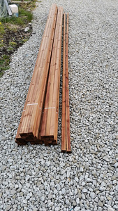 Брус пропитанный строганный