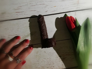 Peenisekujuline šokolaad / Шоколад в форме пениса