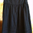 Zara черная льняная юбка (фото #1)