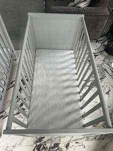 Võrevoodid madratsitega 2 tk. IKEA SUNDVIK hall (4 foto / 7)