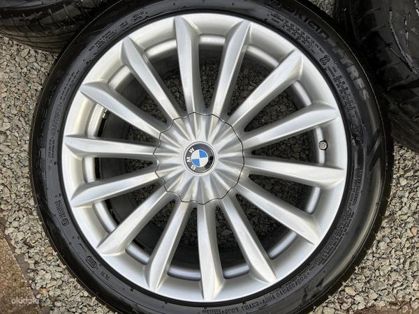 19" BMW style 620 оригинальные диски 5x112 + летняя резина 245/45 (фото #2)