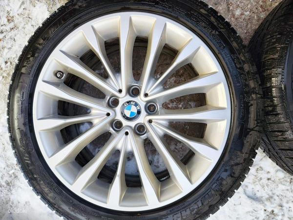 18-дюймовые оригинальные диски BMW style 632 5x112 + шины (фото #1)