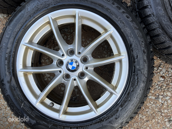 16" BMW style 774 оригинальные диски 5x112 + ламеллярные шины (фото #2)