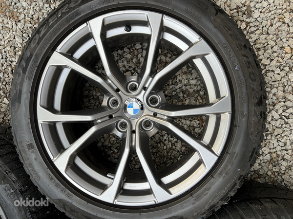 17" оригинальные диски BMW style 776 5x112 + шины knobby (фото #1)