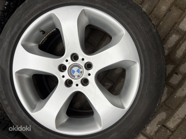 19" оригинальные диски BMW 132 5x120 + летние шины 6-7 мм (фото #4)