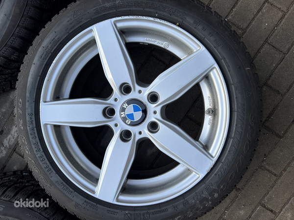 16-дюймовые колеса Dezent 5x120 + шины 195/55/16 (7-8 мм) (фото #4)