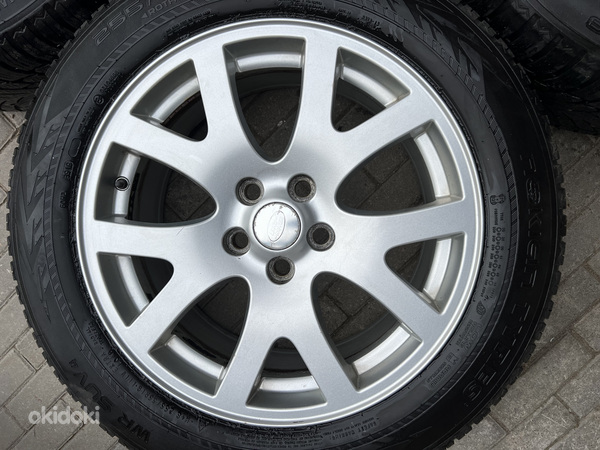 19" оригинальные диски Land Rover 5x120 + плоские шины 255/55 (фото #2)