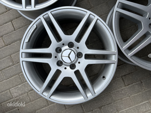 17" оригинальные колеса Mercedes-Benz AMG 5x112 (фото #2)