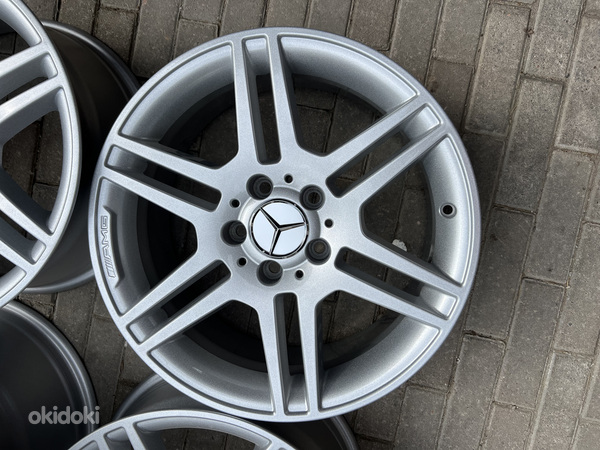 17" оригинальные колеса Mercedes-Benz AMG 5x112 (фото #4)
