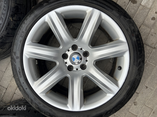 19" оригинальные диски BMW 272 5x120 + летние шины (фото #4)