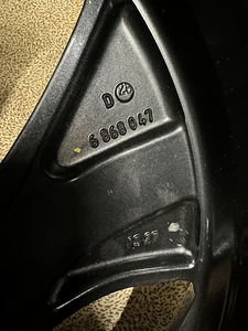 17" BMW style 645 оригинальные диски 5x112 (7 фото из 8)