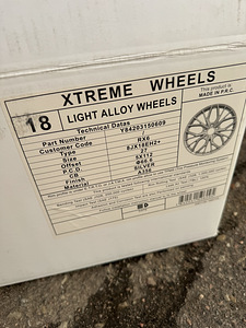 18" Xtreme RX6 veljed 5x112 (BMW jne) UUED (7 foto / 8)
