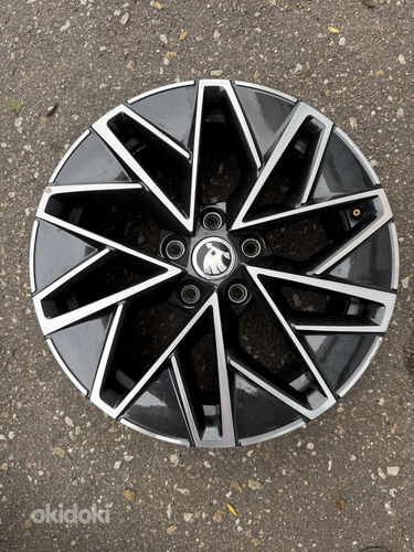17" Skoda originaalvelg 5x112 (1tk)