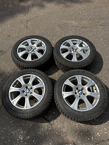 18" BMW X5 veljed 5x120 + naastrehvid 255/55/18 (7 foto / 7)