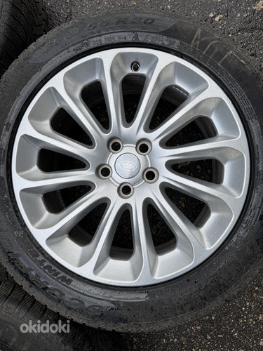 20" Land Rover originaalveljed 5x120 + lamellrehvid 255/55