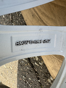 18" оригинальные диски BMW стиль 446 5x120 + датчики (x5 и x6) (9 фото из 9)